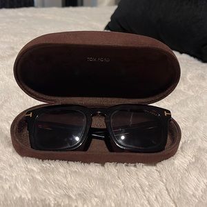 Tom Ford shades in a color brown